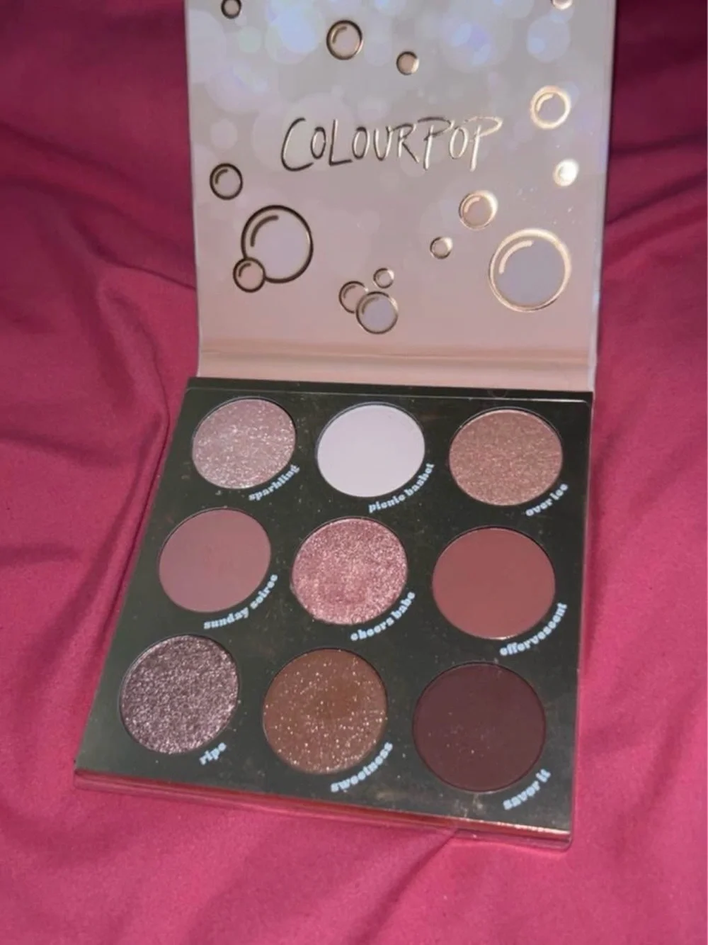 ColourPop Pink & Brown 9-Pan Eyeshadow Palette